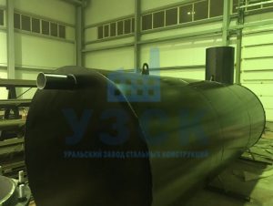 Резервуар горизонтальный стальной наземный в Волгодонске