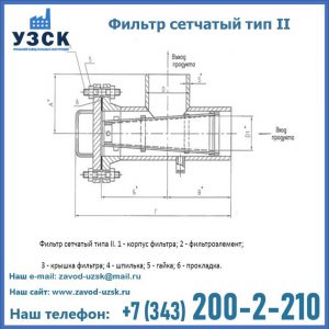 Фильтр сетчатый ФС по Т-ММ-11-2003 в Волгодонске
