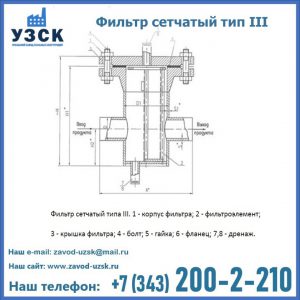 Фильтр сетчатый ФС по Т-ММ-11-2003 в Волгодонске
