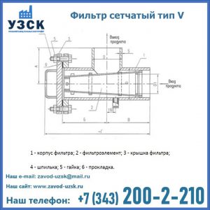 Фильтр сетчатый ФС по Т-ММ-11-2003 в Волгодонске